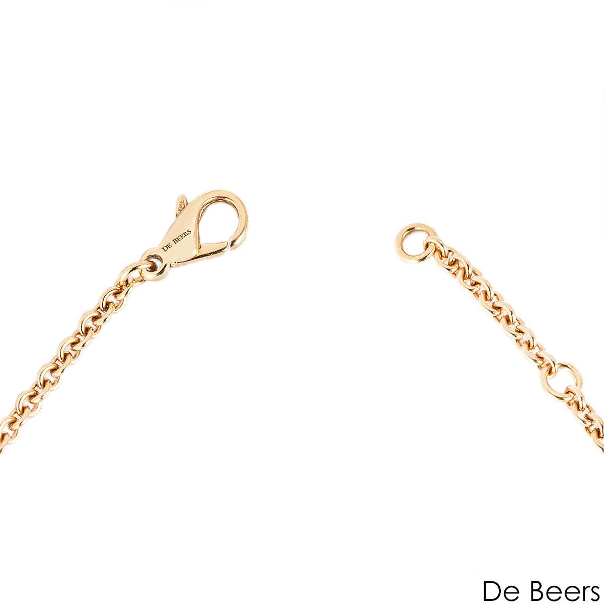 De Beers Rose Gold Talisman Charm Bracelet B103223 De Beers Rose Gold Talisman Charm Bracelet B103223